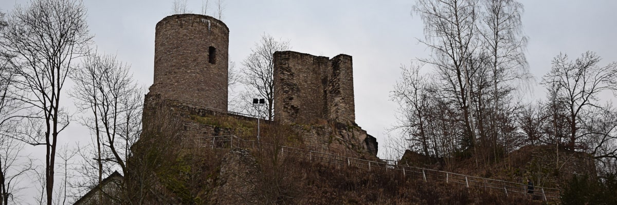Burg Lauterstein im Erzgebirge
